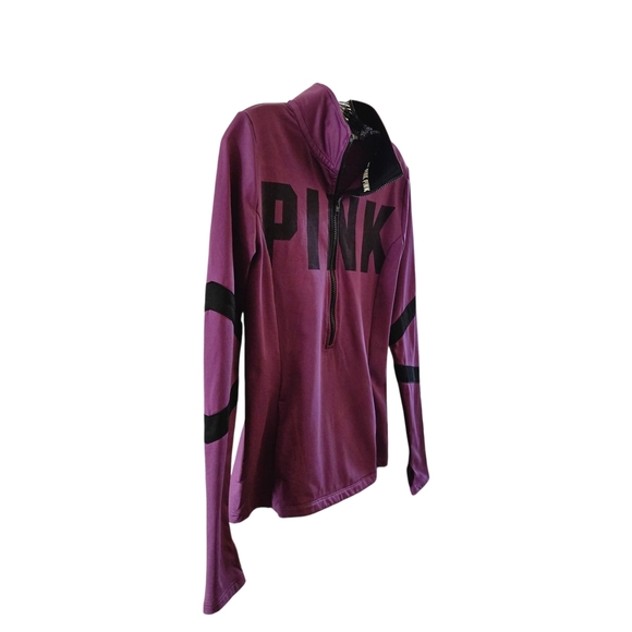 Victoria's Secret PINK Black and Purple Top - Picture 9 of 9